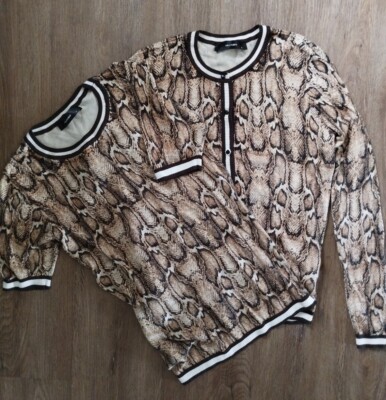 Vestiaire Collective Hallhuber Kaschmir Pullover Blau Strickjacken