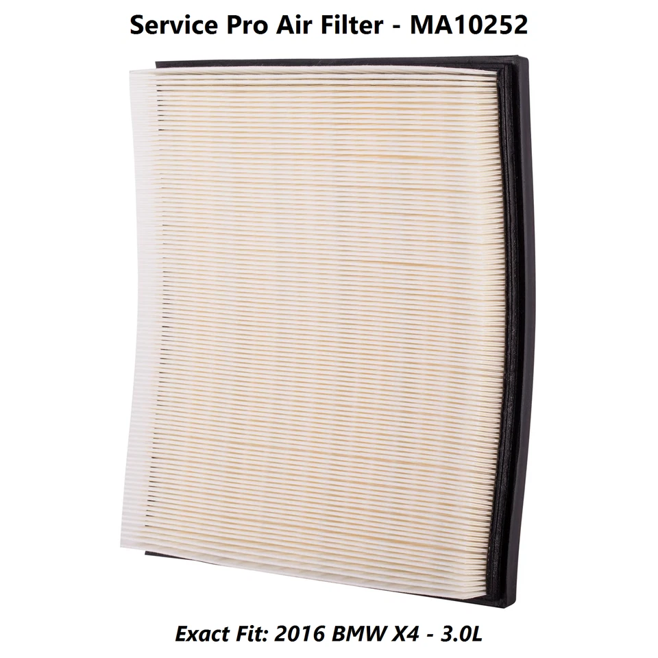 2016 BMW X4 3.0L Complete Oil, Air & Cabin Filter Kit (0W-30) Foto 4 de 4