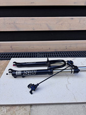 RockShox SID 26in 100mm MTB Fork Remote Lockout 1 1/8 Threadless Black/Silver