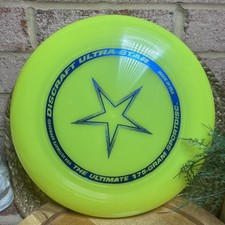 Discraft UltraStar Yellow Blue Sportdisc 175g Ultimate Frisbee Sport Flying Disc