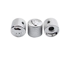 Guitar Bass Potentiometer Control Knobs with 6mm Dia. Shaft Pots - 3PCS Zinc ...