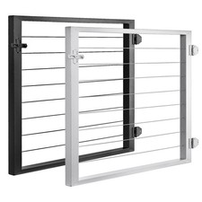 Cable Railing Gate For Wood Metal Cable Railing System Carbon Steel Fence Gate