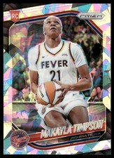 2025 Panini Prizm WNBA #14 Makayla Timpson Ice Prizms