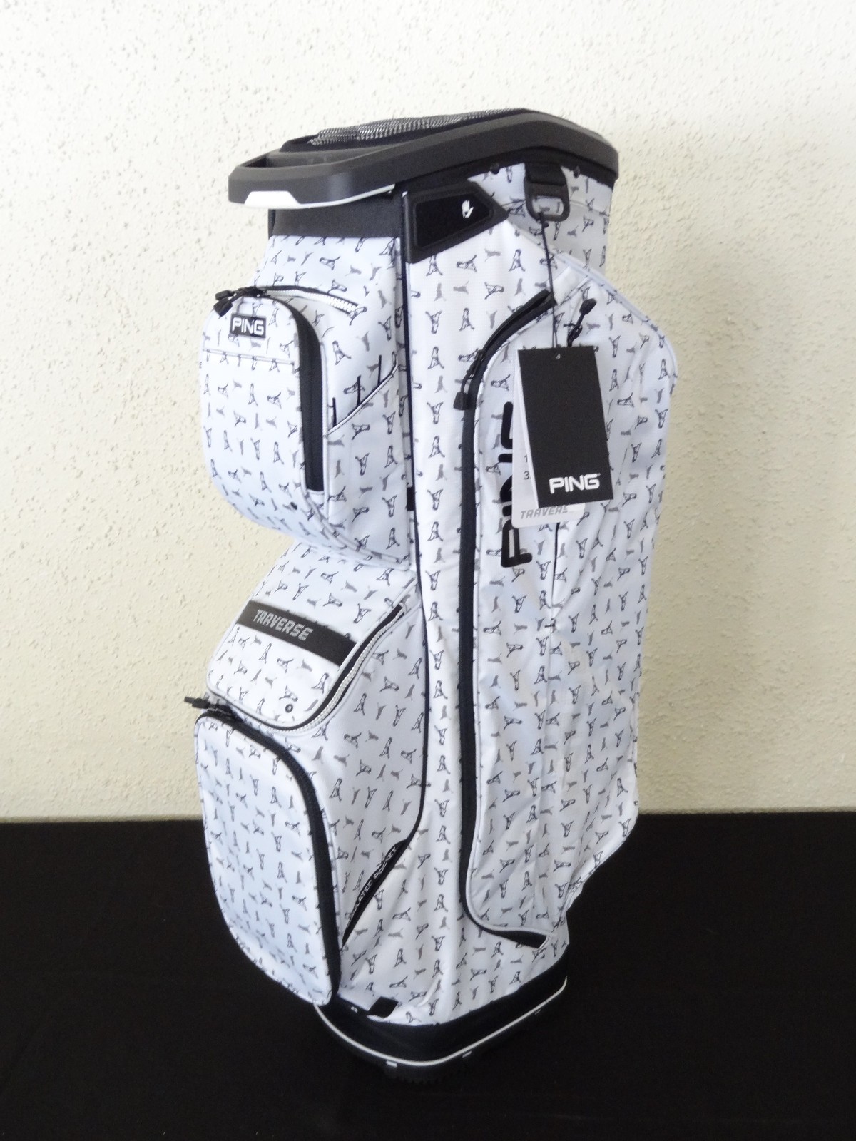 Ping Traverse Cart Bag 2026 Dancing Mr. Ping 14-Way NEW 2910