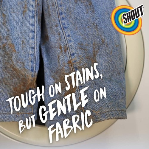 Shout Active Enzyme Laundry Stain Remover Spray, Triple-Acting, Penetrates 60oz - Picture 3 of 8