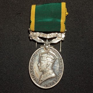 O22/02.26 (REF35323) Médaille militaire TERRITORIAL FOR EFFICIENT SERVICE medal
