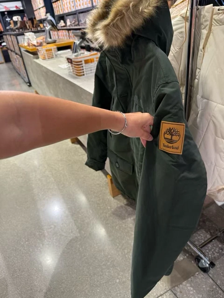 ¡Nuevo! ¡Abrigo acolchado Timberland’s para hombre! Talla grande Foto 3 de 4