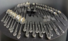 Saladmaster Flatware Stainless Wedding Day 52 Piece Incomplete Set