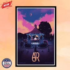 AJR Mansfield August 9 2025 Mansfield, MA Concert Poster - Wall Decor