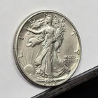 1938-D Liberty Walking Half Dollar - Ch AU Details, Cleaned (#61854-L)