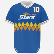 Tacoma Stars - 1983 1985  away soccer jersey Replica Retro shirt, MISL LEAGUE
