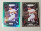 Two 2024 Panini Prizm #32 Harmon Killebrew Green Ice Prizms + Base Chrome
