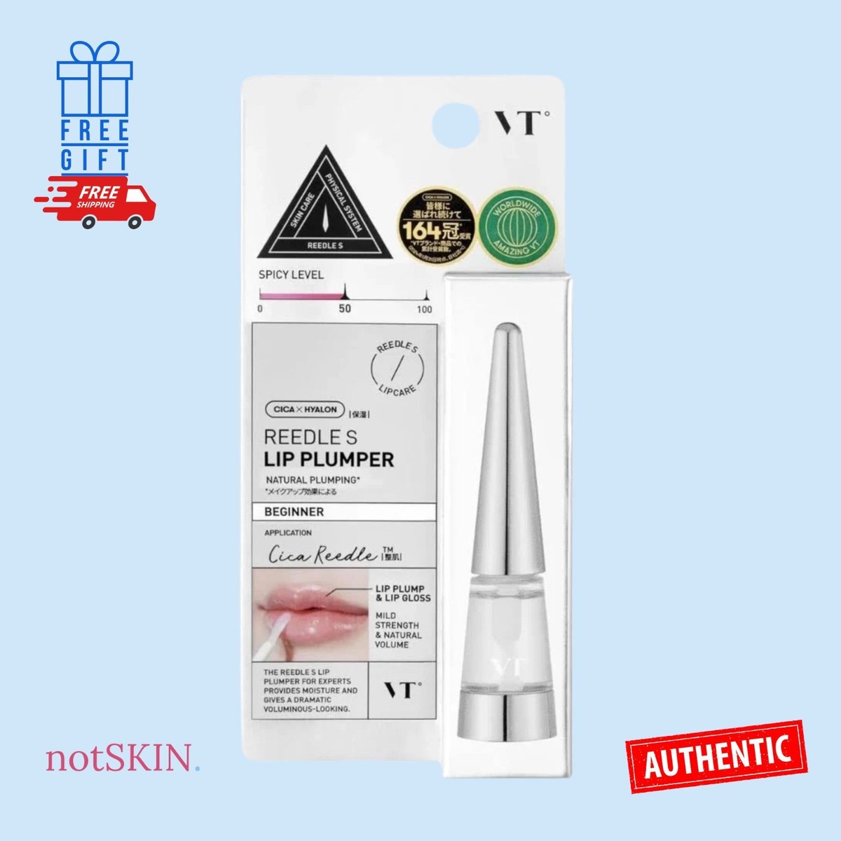 VT COSMETICS Reedle Shot Lip Plumper Beginner 4ml | US SELLER | eBay