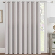 H.VERSAILTEX Blackout Patio Curtains 100 x 96 100"W x 96"L Pack of 1 , Stone