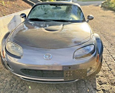 Front Bumper Tow Hook License Plate Mount Kit For Mazda MX-5 Miata 2006-2008 New