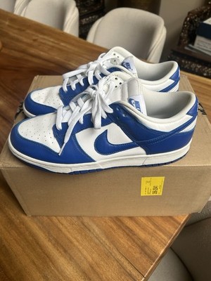 Nike Dunk Low Size 10 Kentucky Blue/White
