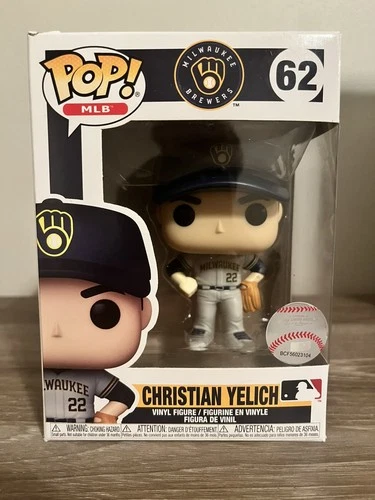 Christian Yelich - Vaulted 2021 Funko Pop MLB #62 - Milwaukee Brewers