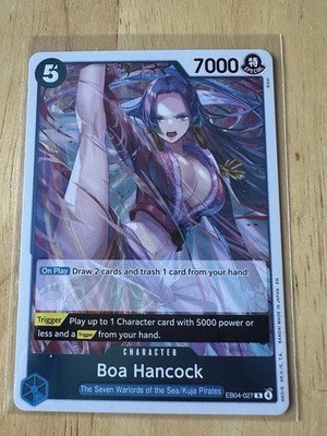 Boa Hancock EB04-027 RARE ENGLISCH 