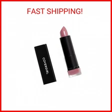 COVERGIRL Exhibitionist Lipstick Cream, Sweetheart Blush 390, Lipstick Tube 0.12