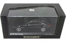 1/43 BMW 6-Series Coupe 2006 Black Diecast