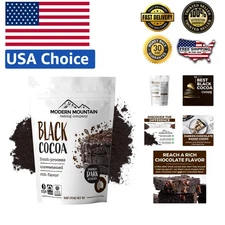 1 lb Unsweetened Black Cocoa Powder - Perfect for Dark Cakes & Frostings