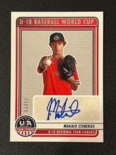 Makaio Cisneros 2023 USA Stars & Stirpes Auto /72 U18-MC