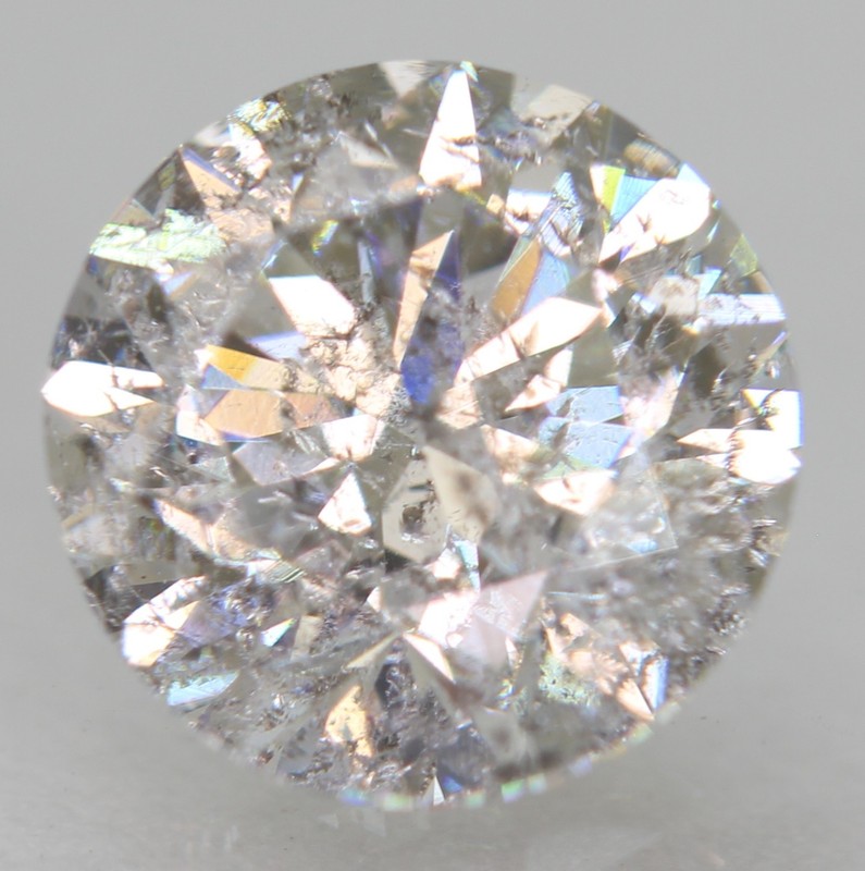 Certified 1.02 Carat F SI2 Round Brilliant Natural EARTH MINED Diamond 6.32mm