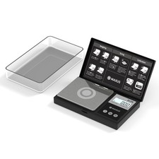 MAXUS Digital Pocket Gram Scale 500g x 0.01g High Precision with Tray, Weighs...
