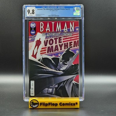 Batman: The Adventures Continue Season Two #5 | Jamal Campbel cover | CGC 9.8 WP