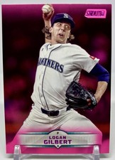 2025 Topps Stadium Club - Logan Gilbert #158 Pink Foil, Mariners -MINT