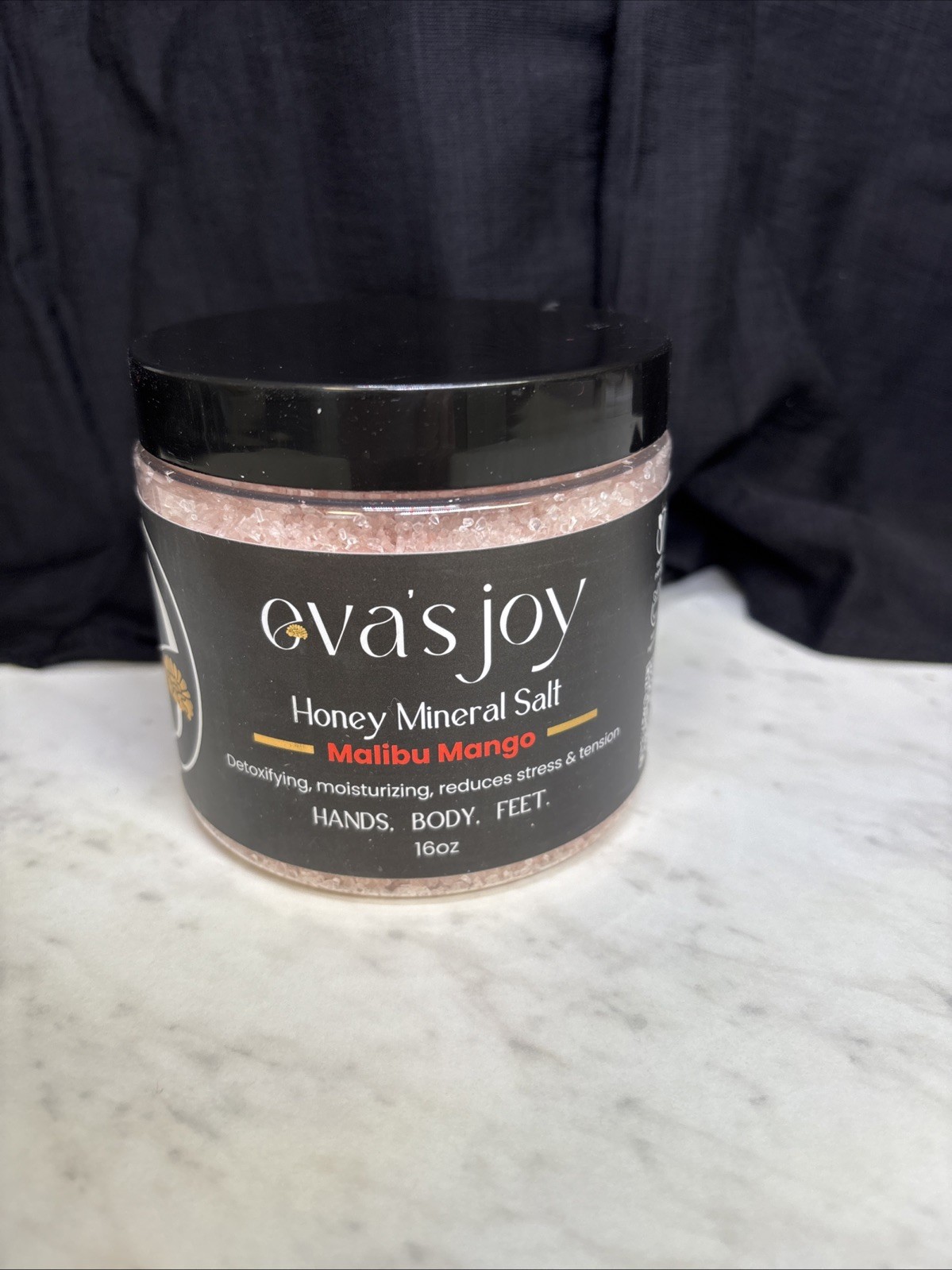 Eva’s Joy Honey, Mineral Salt, Malibu Mango