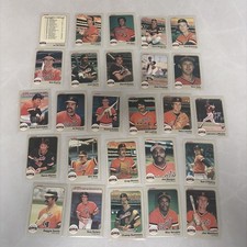 1983 Fleer Baseball - SF Giants Team Set - 26 Cards - Clark Gale Morgan