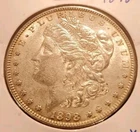 1898 P Morgan Silver Dollar. Guaranteed Authentic Nice Coin.  EF XF AU