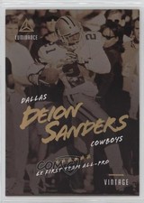 2018 Panini Luminance Vintage Performers Deion Sanders #13 HOF 1kp3
