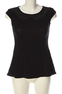 ORSAY ärmellose Bluse Damen Bluse Gr. DE 36 schwarz Casual-Look