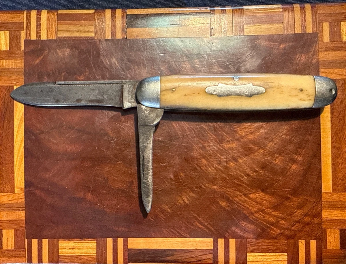 Hibbard Spencer-Bartlett Pocketknife Collectible Vintage Factory 