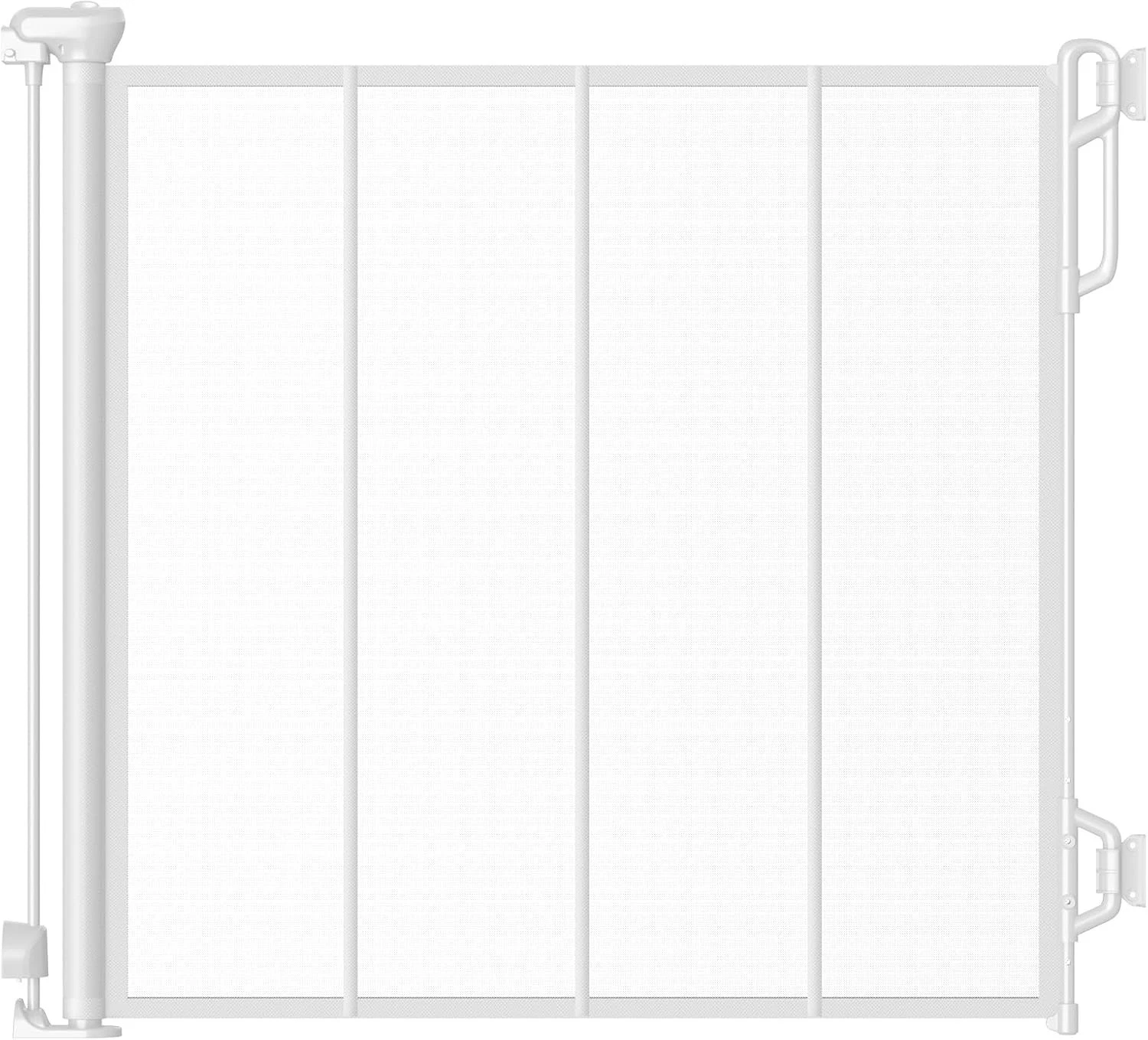 Reinforced Retractable Baby Gate or Mesh Dog Gate,Easy to Use for Stairs
Opens in a new window or ta