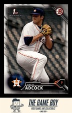 2016 Bowman Draft #BD-49 Brett Adcock Houston Astros