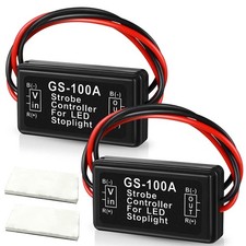 Brake Light Flash Strobe Controller Flasher Module Auto Car LED Flash Module ...