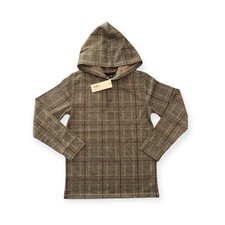    Janie and Jack NWT Tartan Hooded Pullover