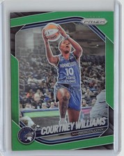 2025 Panini Prizm WNBA #69 Courtney Williams Green Prizms