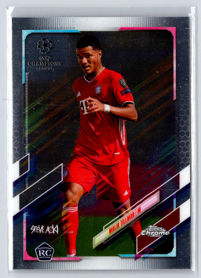 2020-21 Topps Chrome X Steve Aoki Neon Future UCL #5 Malik Tillman RC