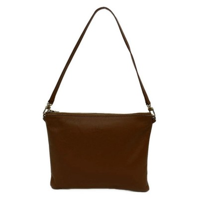 ETRO Shoulder Bag Brown Leather 6043