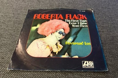   Roberta Flack - The first time ever I saw your face (7'') 1972  Vinyl  Single