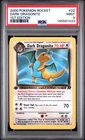 2000 POKEMON ROCKET 1ST EDITION #22 DARK DRAGONITE PSA 9