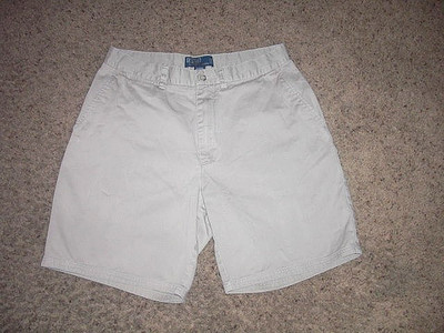 POLO Ralph Lauren tan cotton Prospect style Chino SHORTS Size 33