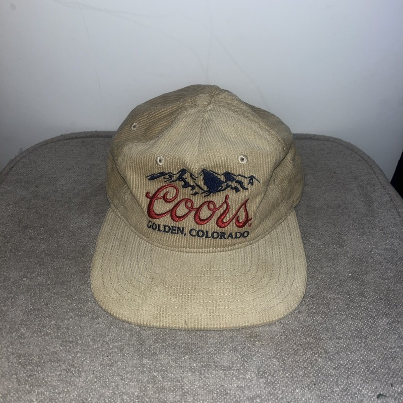 Colors Golden,Colorado Beer Corduroy Trucker Hat Multi Color 2024