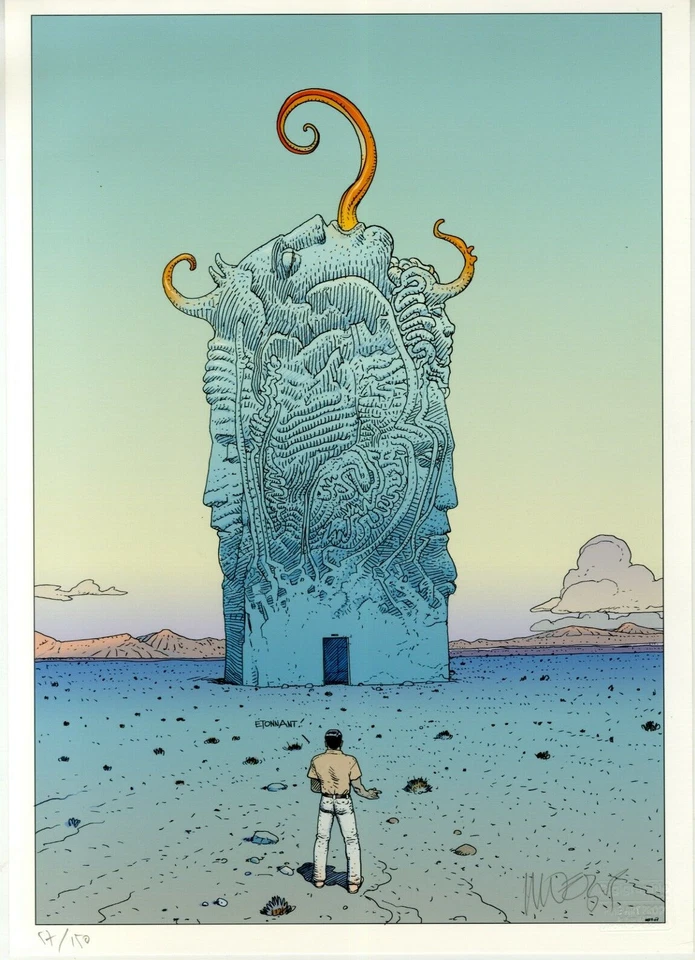 MOEBIUS GIRAUD DIGIGRAPHIE MAJOR FATAL ETONNANT 150 ex. n°/signés - Photo 1/1