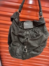 Marc by Marc Jacobs "Hillier" Hobo Leather Black  Shoulder Crossbody Bag