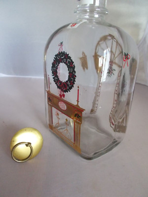 Holmegaard Weihnachsflasche 1984
